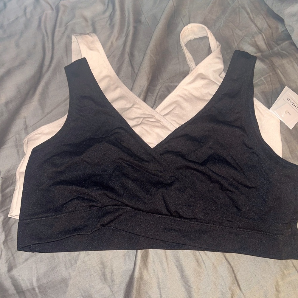 Auden Two Pack soft nursing bra